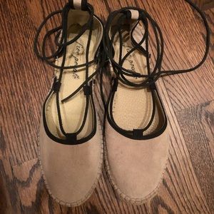 Free People Marina Sandal Woman’s Espadrille Suede